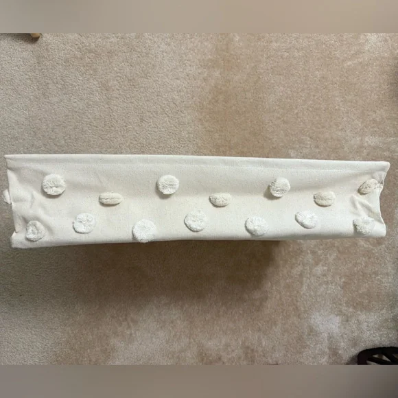 Pehr Pom Pom Basket Hideaway Canvas Storage Bin - Picture 5 of 9